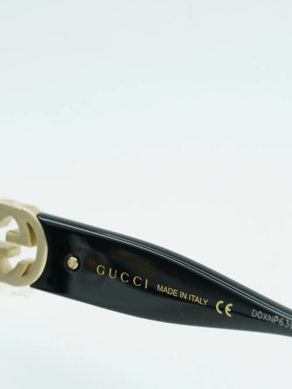 Gucci GG1028SK 006 Cat Eye Sunglasses - Black / Grey